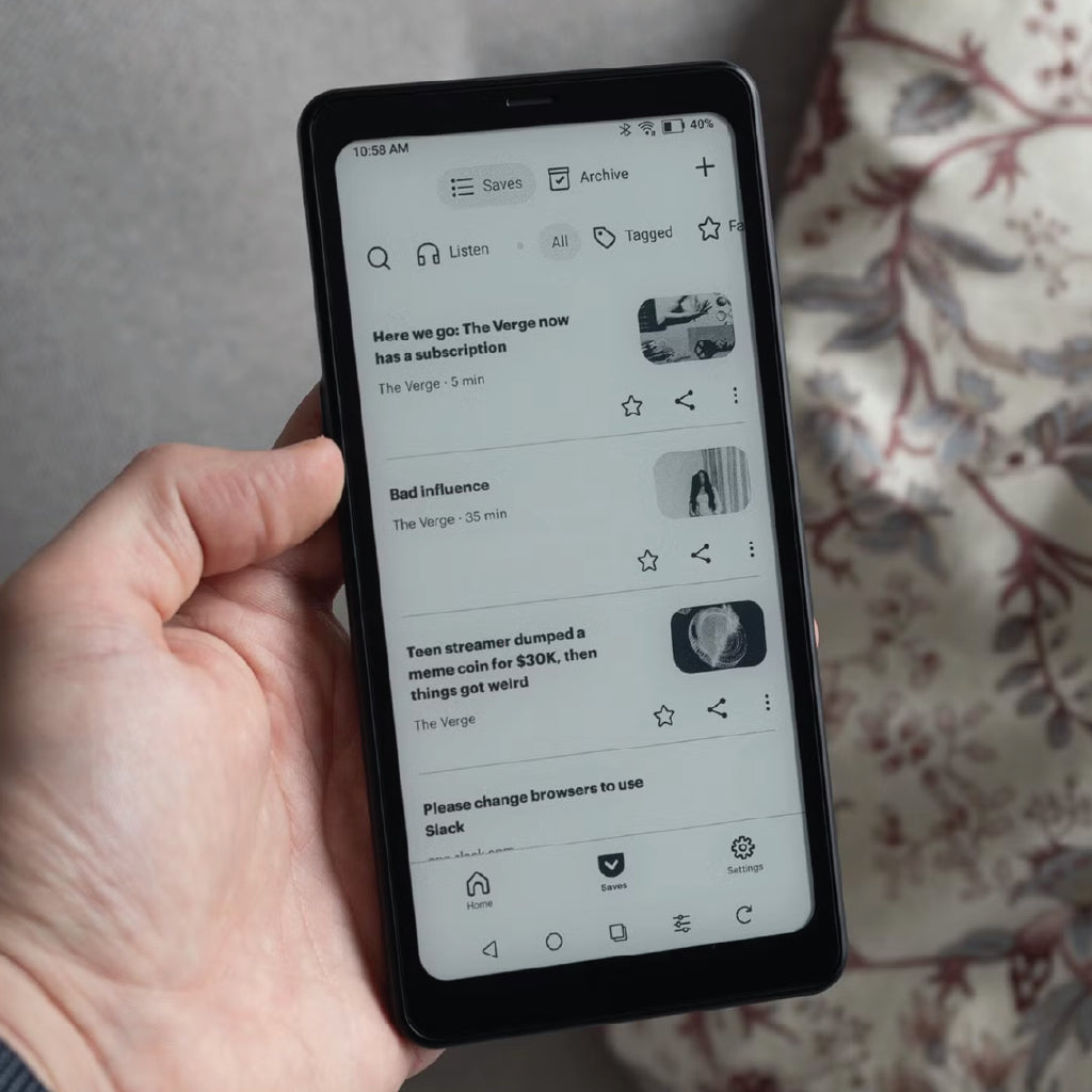 BOOX Palma 2 E-Ink Mobile Device Black